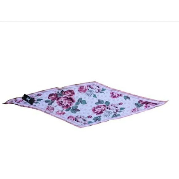 NWT Giani Bernini Women's Scarf Floral Pink (MSRP $48) - Picture 1 of 3